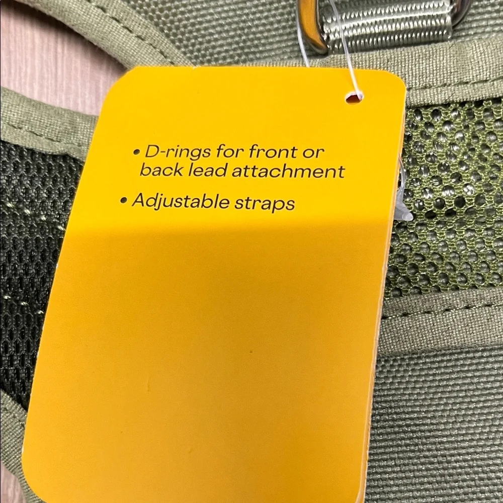 Green Step-In Dog Harness